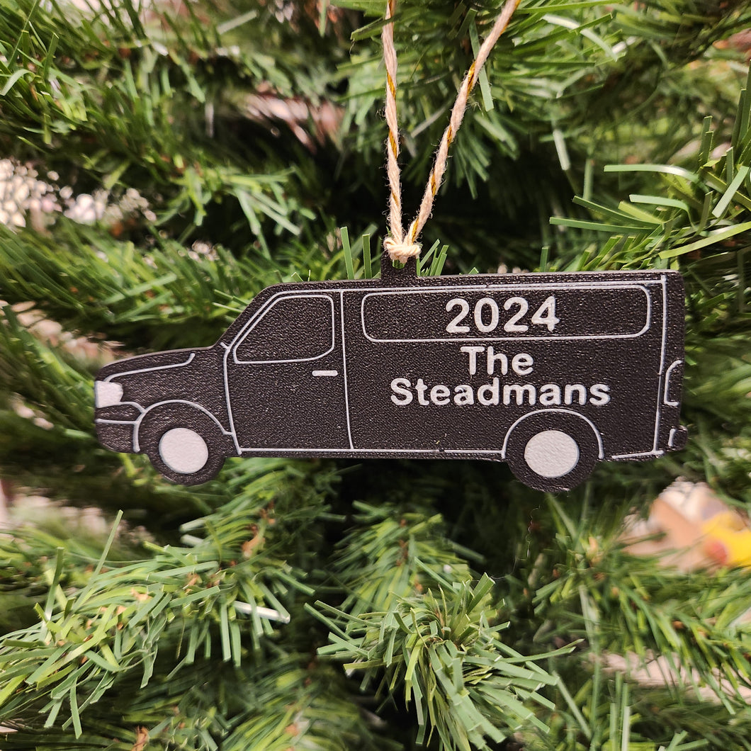 NV Family Christmas Ornament 2024