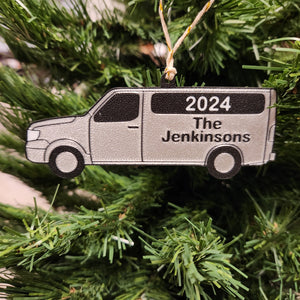 NV Family Christmas Ornament 2024