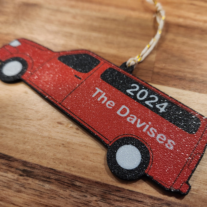 NV Family Christmas Ornament 2025