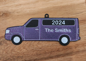 NV Family Christmas Ornament 2024