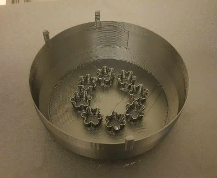 Photo of 3D printed Nissan NV3500 air conditioning vent balancer/restrictor