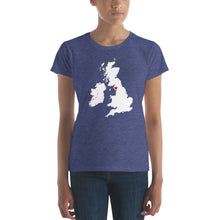 My Heart is in Ambleside, England Charlotte Mason Women's short sleeve t-shirt