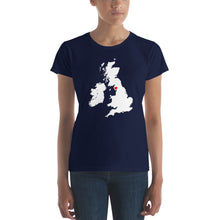 My Heart is in Ambleside, England Charlotte Mason Women's short sleeve t-shirt