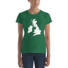 My Heart is in Ambleside, England Charlotte Mason Women's short sleeve t-shirt