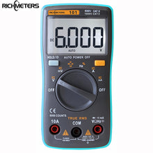 RM101 Digital Multimeter - Backlight AC/DC Ammeter Voltmeter Ohmmeter Frequency